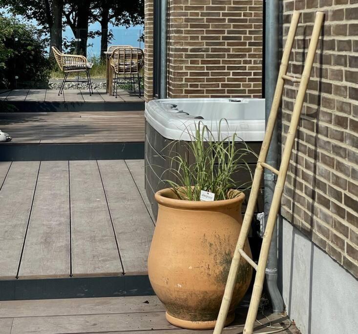 Luksus Hus I 1St Raekke, All-Incl Top Komfort Med Spa Og Skov Strøby Ladeplads Exterior foto